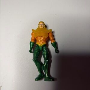 Aquaman 4”  Action Figure DC Comics Green & Gold Justice League